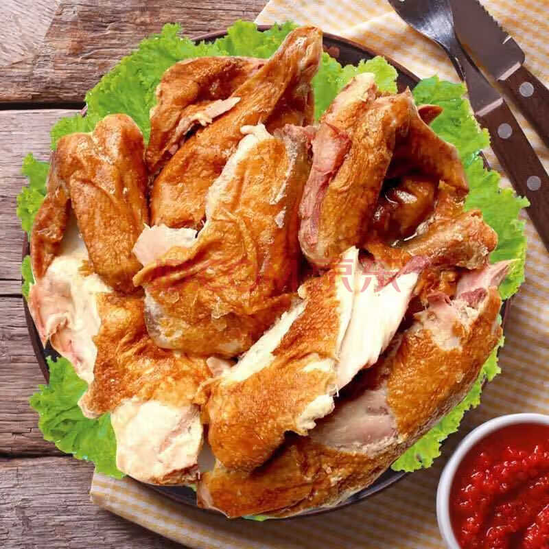 德帝五香扒鸡400克--700克整鸡 烧鸡 鸡肉零食 500克五香鸡一袋