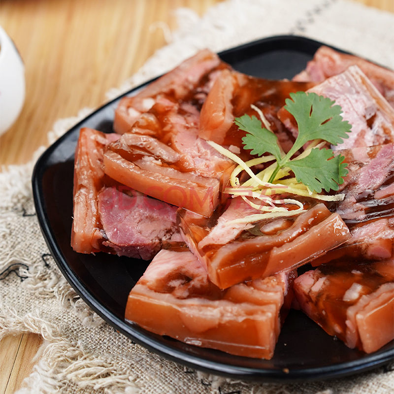 水晶餚肉200克/袋裝豬肉類熟食零食小吃滷味餚蹄醬滷下酒菜 老湯餚肉