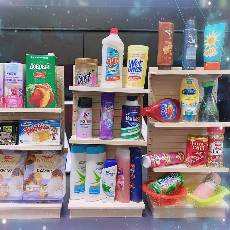 超市盲袋三代迷你日用品玩具套装微缩网红迷你盲盒袋食玩模型 新款