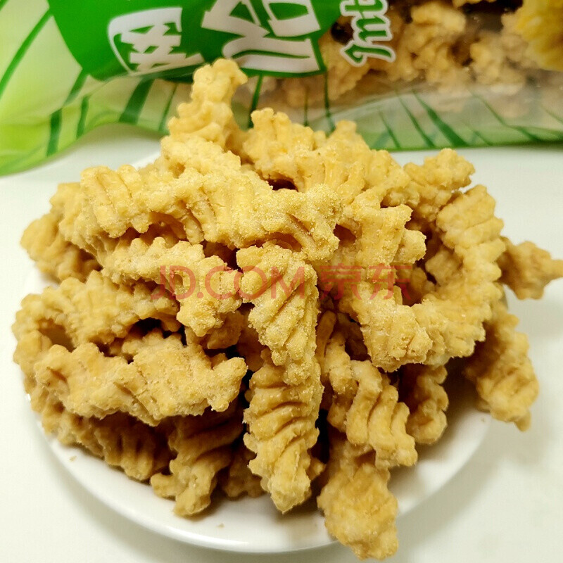80后怀旧零食哈哩哈哩小脆虾条锅巴300g*3袋大包办公休闲膨化食品 3袋
