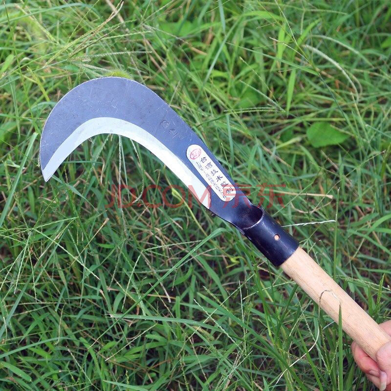 砍竹刀锰钢柴刀加厚竹刀农用树刀劈柴户外开路山刀伐木劈刀蔑竹刀 虎