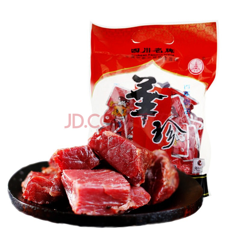 华珍牛肉醇香牛肉100g 四川阆中特产 即食小吃零食华珍牛肉