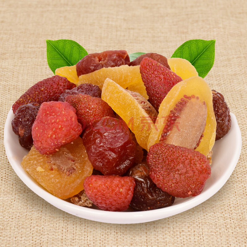 北京特产蜜饯果脯果干500克苹果脯桃脯杏脯海棠脯零食小吃 500克海棠