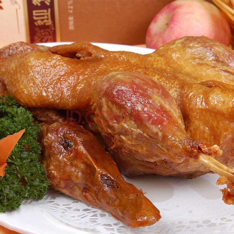 江苏南京特产小吃美味夫子庙特色香酥鸭900g真空包装