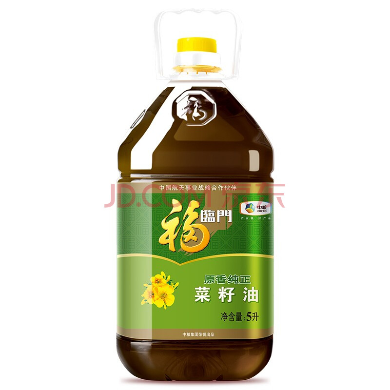 福临门 食用油 原香纯正菜籽油5l 中粮出品