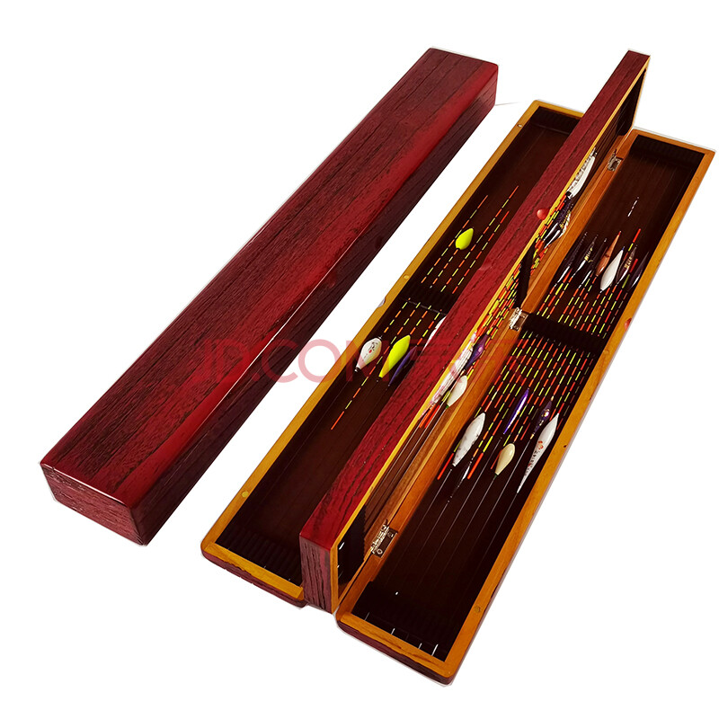 大容量漂盒 木制桐木三层四面鱼浮漂盒多功能大容量55/60/65/70/80cm