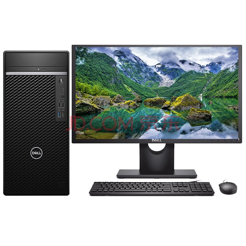 戴尔(dell) optiplex7080mt 商用设计渲染游戏台式电脑 rtx3060