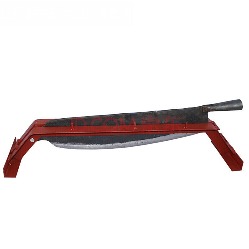 手动铡草刀带底座 切牛羊草料 和秸秆 中草药老式铡刀定制 草铡70厘米
