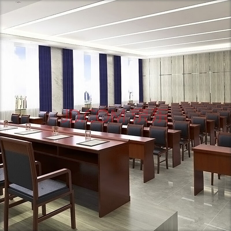 驰界多功能条形桌培训桌组合会议桌长条洽谈桌演讲桌职员学习桌课