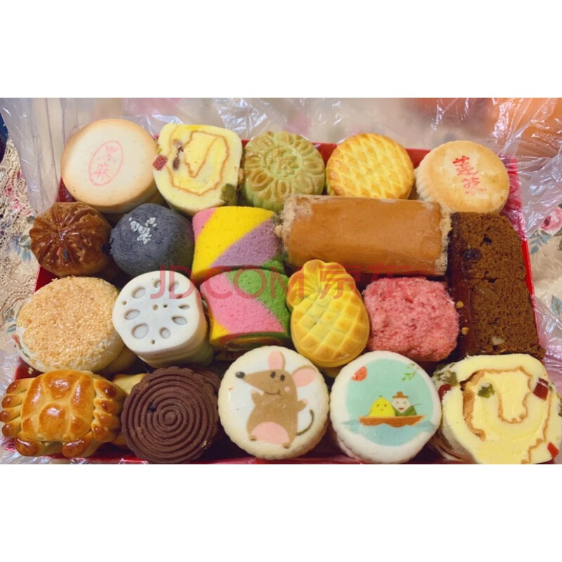 网红老北京百年稻香村 彩虹多彩蔬菜蛋糕卷 顺丰全国 网红五彩蔬菜卷3