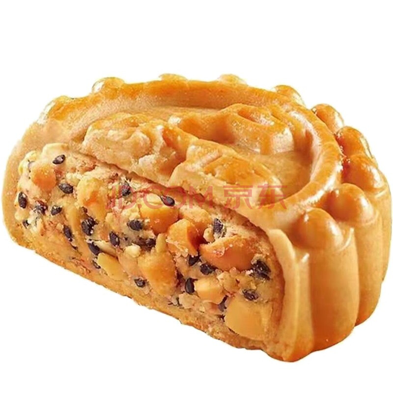 卢师傅花生酥月饼传统糕点永城特产零食下午茶散装75克
