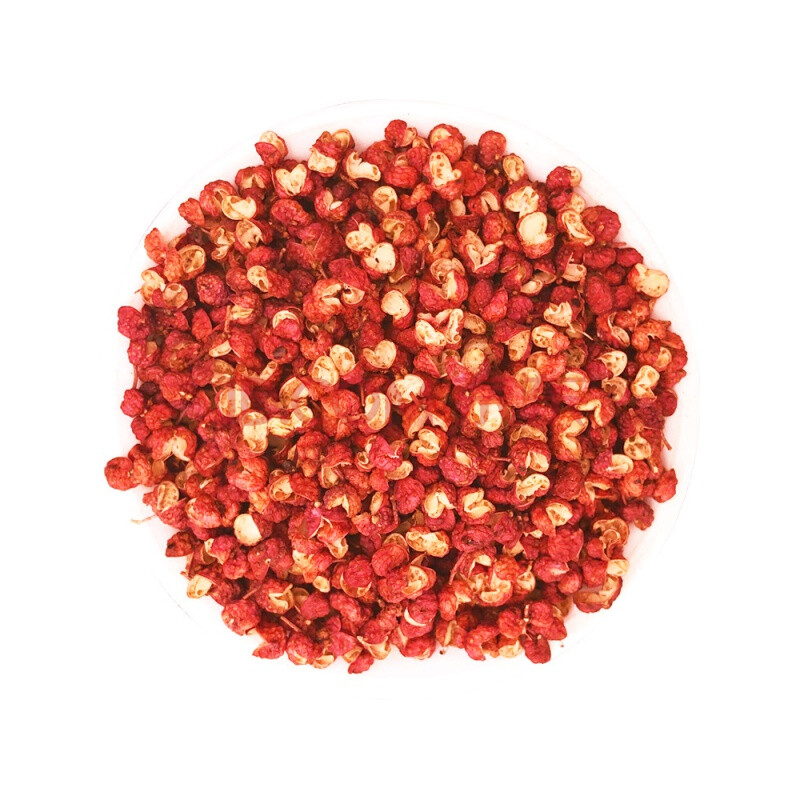 红花椒500g四川汉源大红袍干花椒粒食用级麻椒特麻泡脚花椒粉