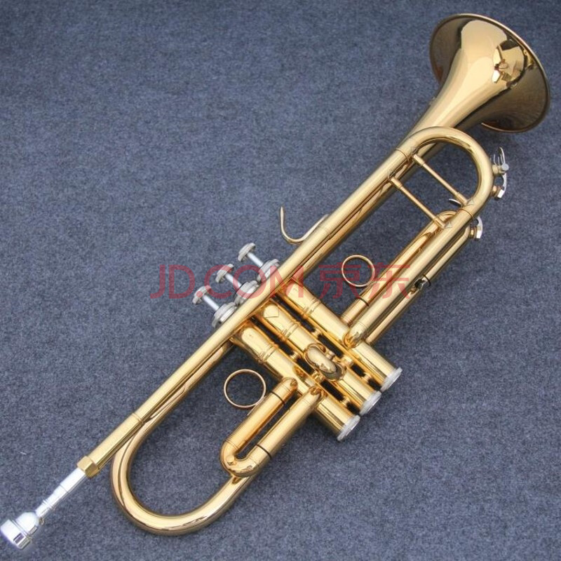 铃木(suzukimusique)小号乐器 降b调小号乐器 初学考级专业演奏电泳金