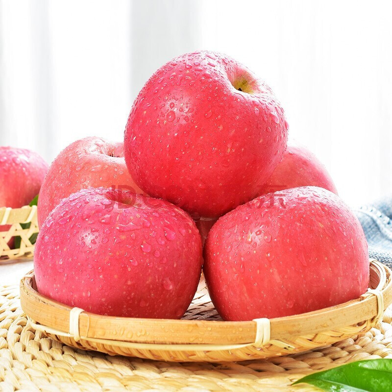 山东烟台红富士 苹果水果 生鲜精选一级精品栖霞礼盒新鲜当季整箱 5斤