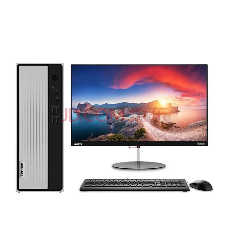 联想 天逸510pro i3-10105 8g 1t 集成 wifi 23双超 配23英寸显示器