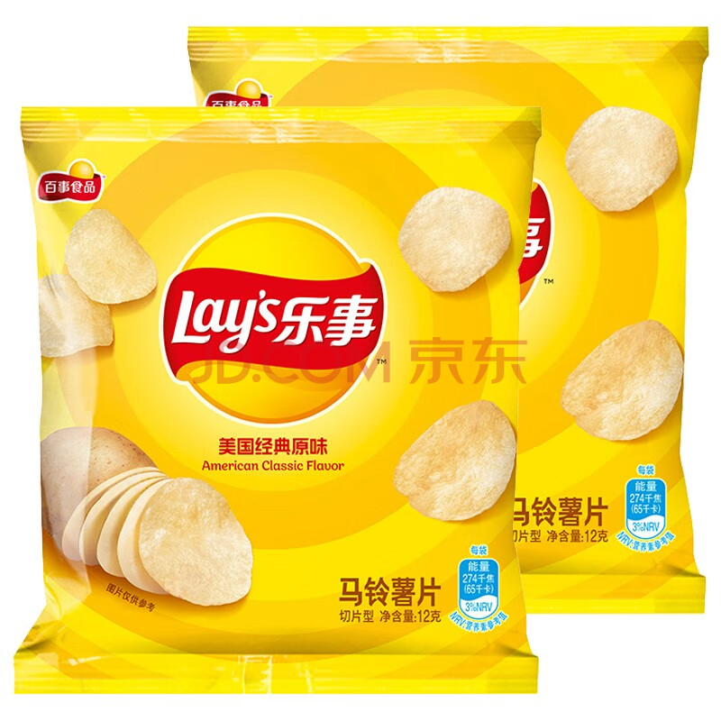 乐事薯片12g 黄瓜味12g*1包