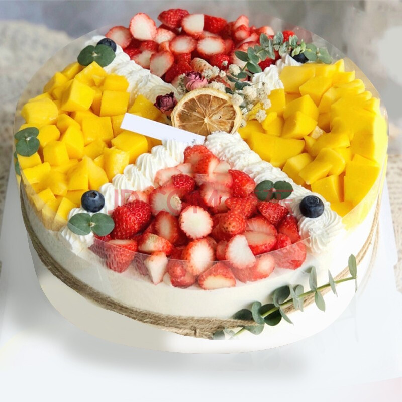 许愿一刻 16寸水果生日蛋糕儿童祝寿预定网红定制当日送达北京天津