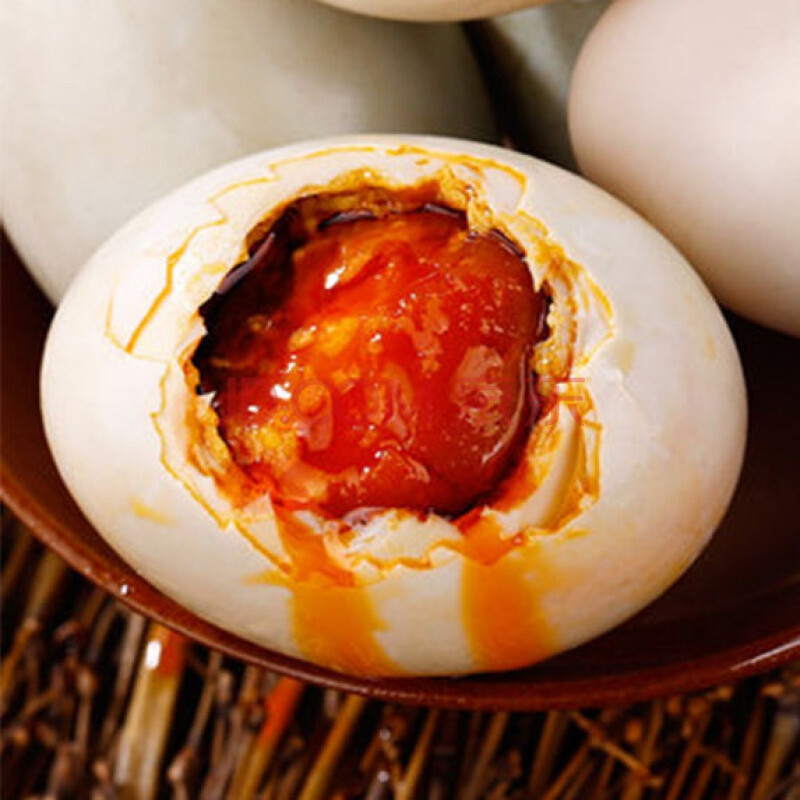 威海特产中等咸度正宗高油海鸭蛋黄批发流油新鲜红心流油咸鸭蛋黄 10