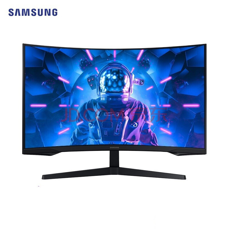 2k/144hz 1ms响应高端游戏电竞曲面电脑显示器 玄龙骑士g5 黑色 曲面