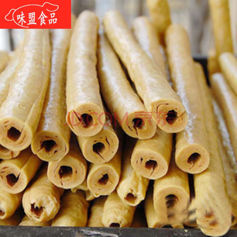 味盟2把豆筋棍棒四川特产干货手工豆筋管腐竹豆腐皮凉拌烫火锅辣条