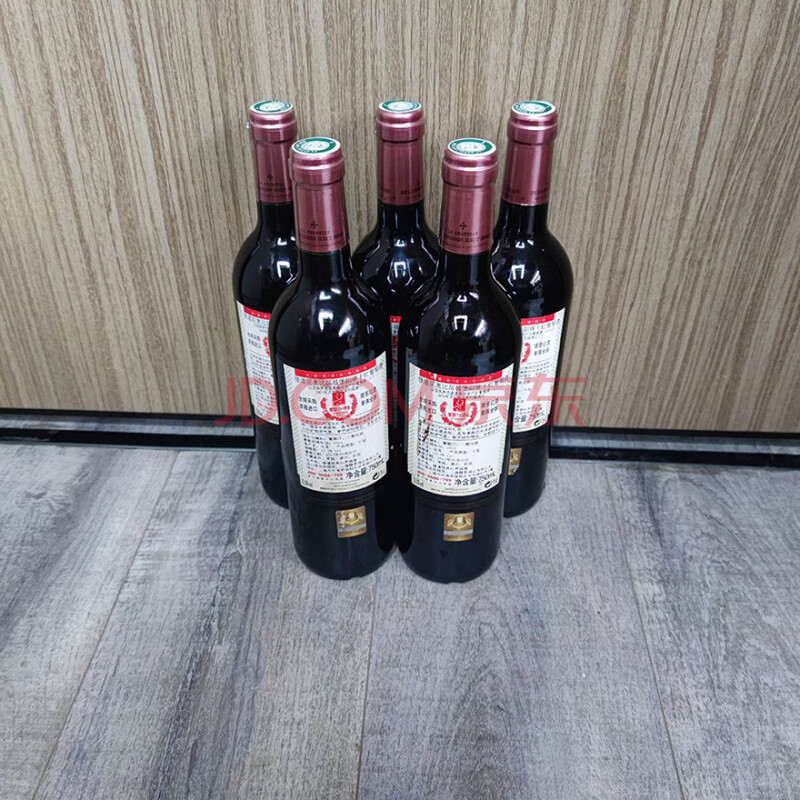 标的三百二十四	修道院奥比昂城堡副牌干红葡萄酒 750ML 5瓶