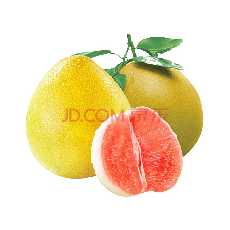 佳农 柚子 红柚 2粒装 福建平和琯溪蜜柚 红心柚子 单果850g起 自营