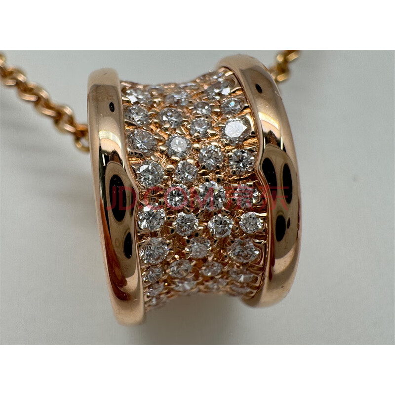 (罚)  q129 宝格丽大蛮腰满钻项链老款  							无底价