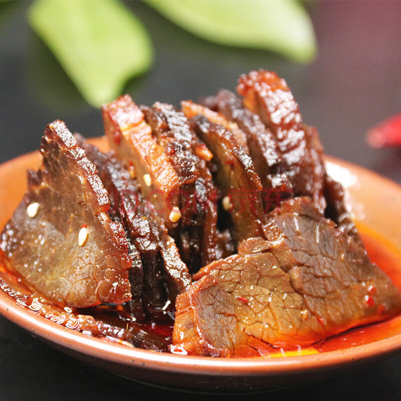 恰味道 麻辣牛肉大片牛肉120g 湖南新化特色小吃 香辣熟食 手工现做