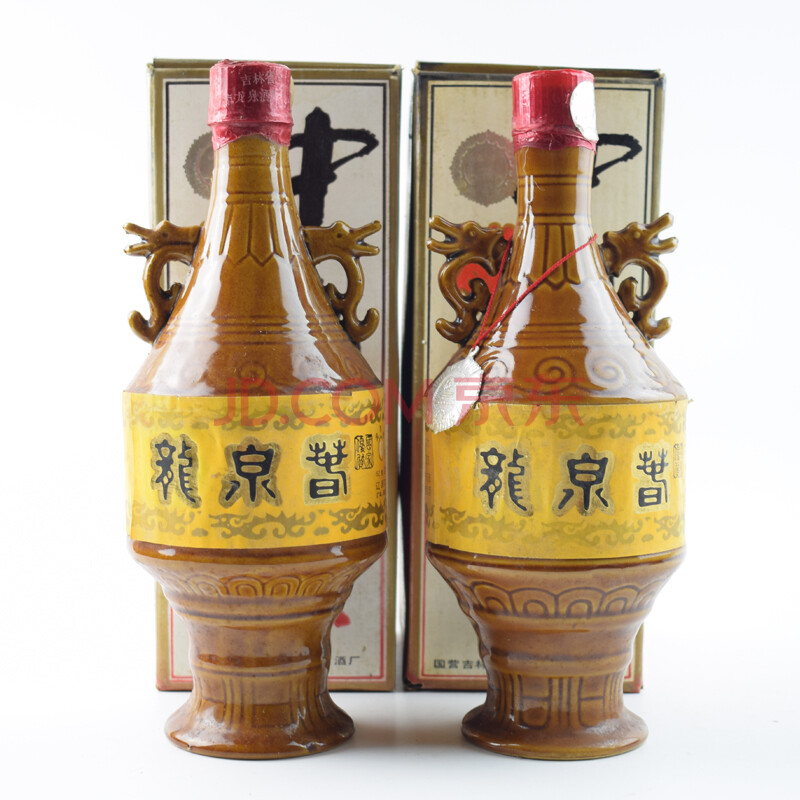 龙泉春 90年代 高度 500ml 2瓶【20】(名酒)