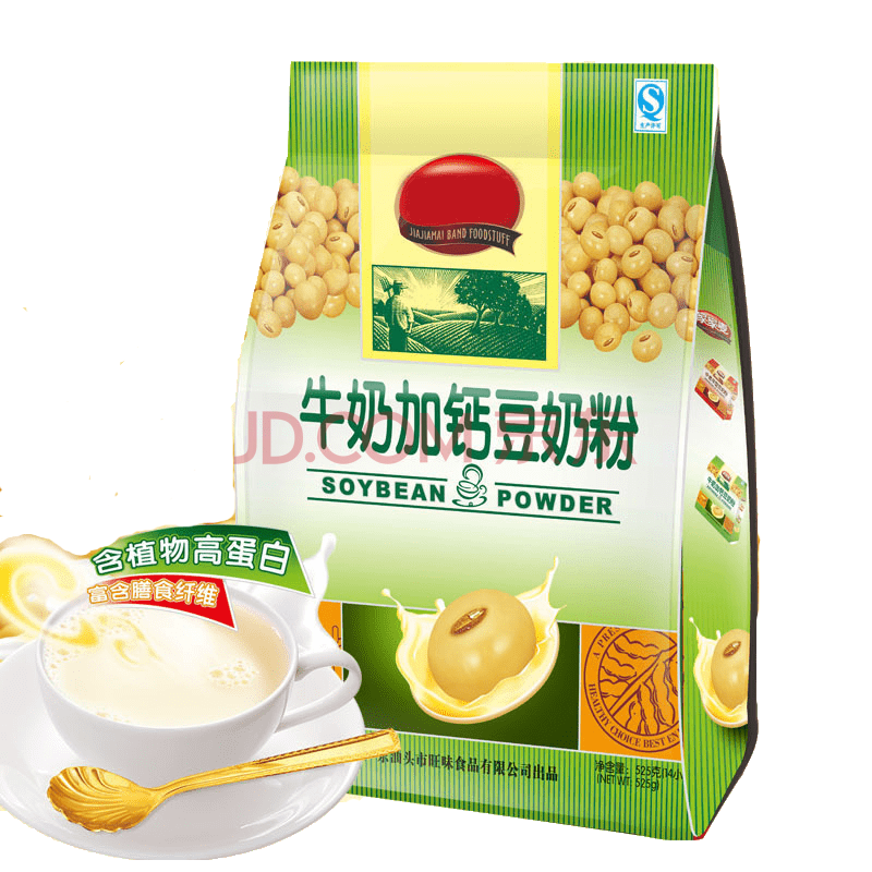 家家麦休闲食品代餐粉豆奶粉速溶冲调饮品即食牛奶营养早餐奶粉 牛奶