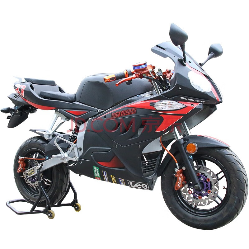 炫酷跑车中型电动摩托车可上牌72v大功率电动跑车电动趴赛地平线 磨砂