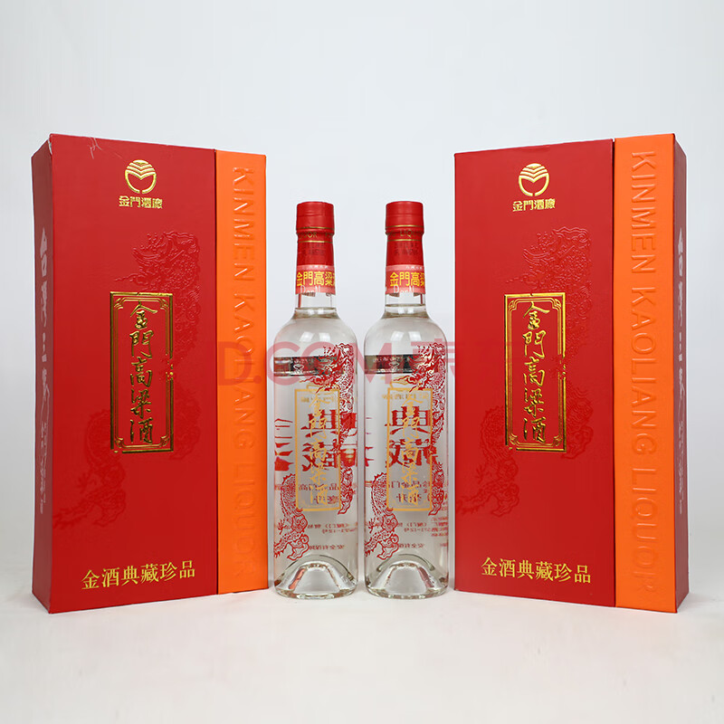 金门高粱酒 珍品典藏红金龙 2010年 56度 500ml 2瓶 【p-40】(台湾