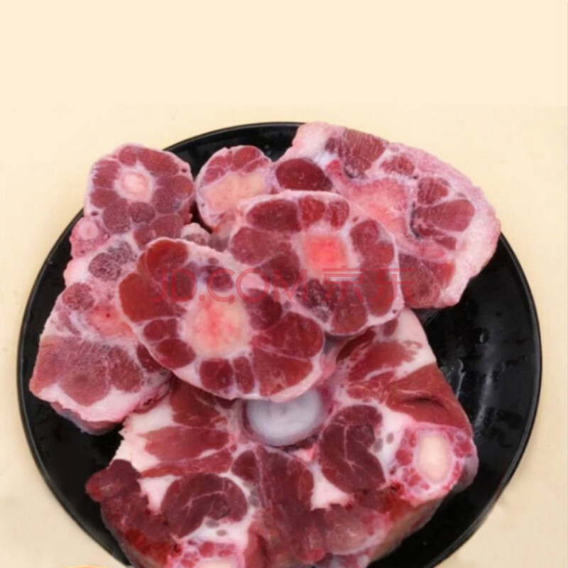 牛尾骨新鲜冷冻牛尾巴牛骨头 整根带肉 5斤