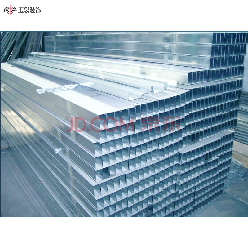 轻钢龙骨竖骨50/75/100/150 隔墙竖龙骨天地龙骨轻钢龙骨主骨3米 宽度