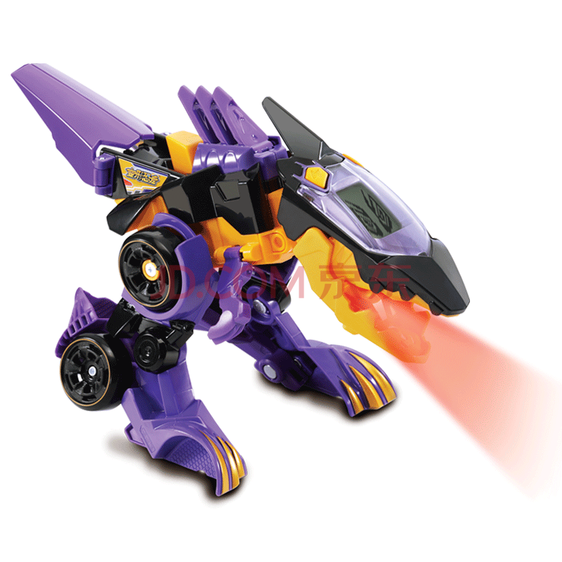 伟易达(vtech)守护者系列 变形恐龙机器人男孩玩具儿童儿童礼物 儿童