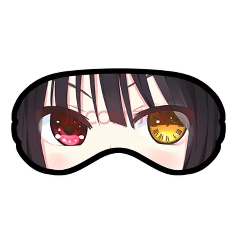 的英雄学院碧蓝航线五等分的花嫁黑贞狂三动漫睡眠遮光眼罩周边 狂三