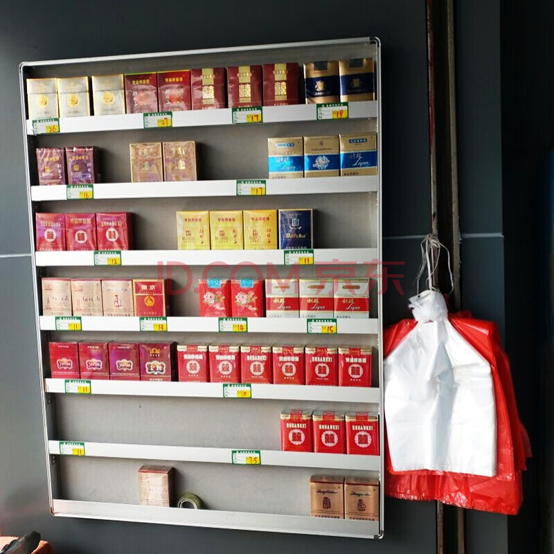 烟架子展示架便利店挂式多功能墙卖超市器挂墙式烟架货架的放架子 可