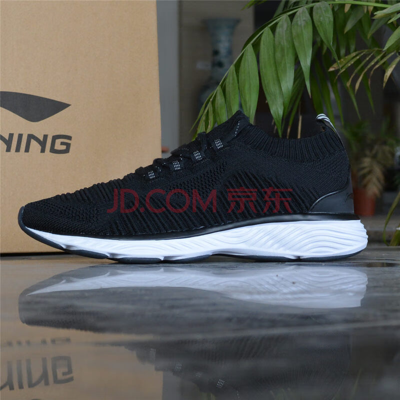 lining/李寧(li-ning)跑步鞋男女鞋春夏新款減震輕便透氣休閒慢跑運動