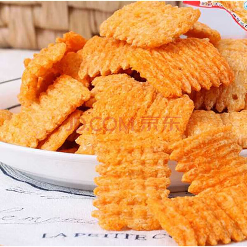 天津特产津味锅巴3袋80后怀旧零食童年零食五种口味 风情烧烤10袋