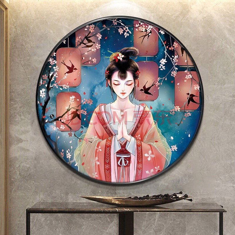 极度空间 十字绣刺绣手工自己绣满绣棉线diy中国风古风装饰字画小件