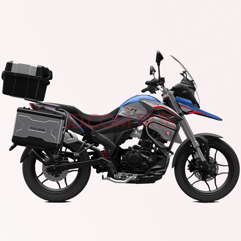 宗申赛科龙rx1s城市休旅摩托车 水冷发动机 国四电喷 蓝 银 标准版(无