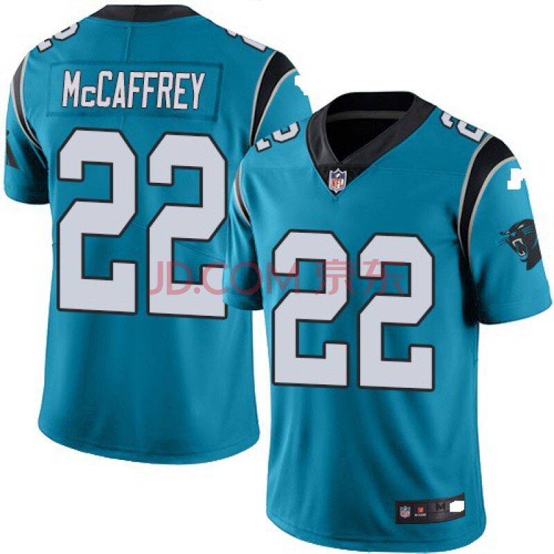 nfl jersey橄榄球服 carolinapanthers 黑豹 1#newton球衣 22号蓝色 s