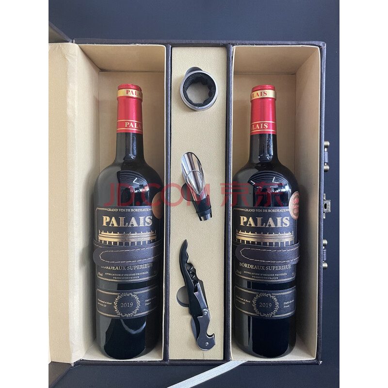 标的五十六	法国 2019年 轩耀波尔多法定产区AOP级 干红葡萄酒 一箱两支 