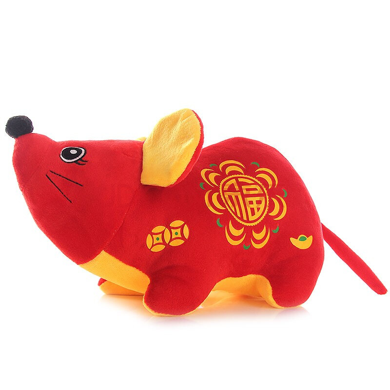幸福鼠红色 30cm【图片 价格 品牌 报价】-京东