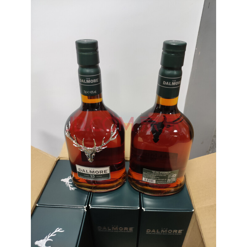 标的50	2021年DALMORE 15YEARS 700ML 1箱*6瓶