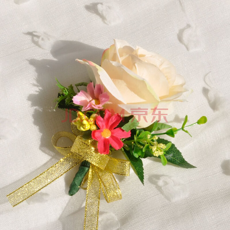 玫瑰仿真商务胸花婚礼庆典颁奖会议公司开业假花礼仪活动嘉宾招商