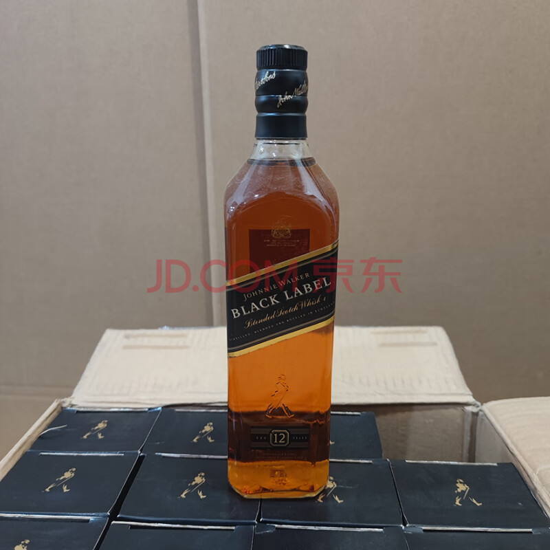 标的187 Johnnie Walker BLACK LABEL 750ml 1箱*12瓶