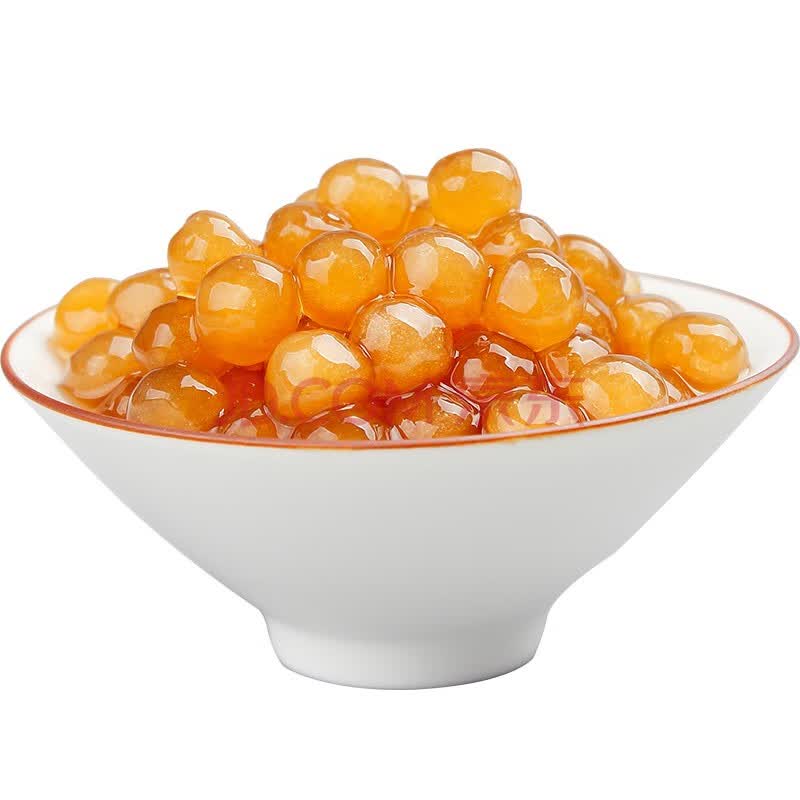 广禧快煮琥珀珍珠粉圆1kg 黑珍珠玫瑰波霸黑糖免珍珠豆奶茶店专用原