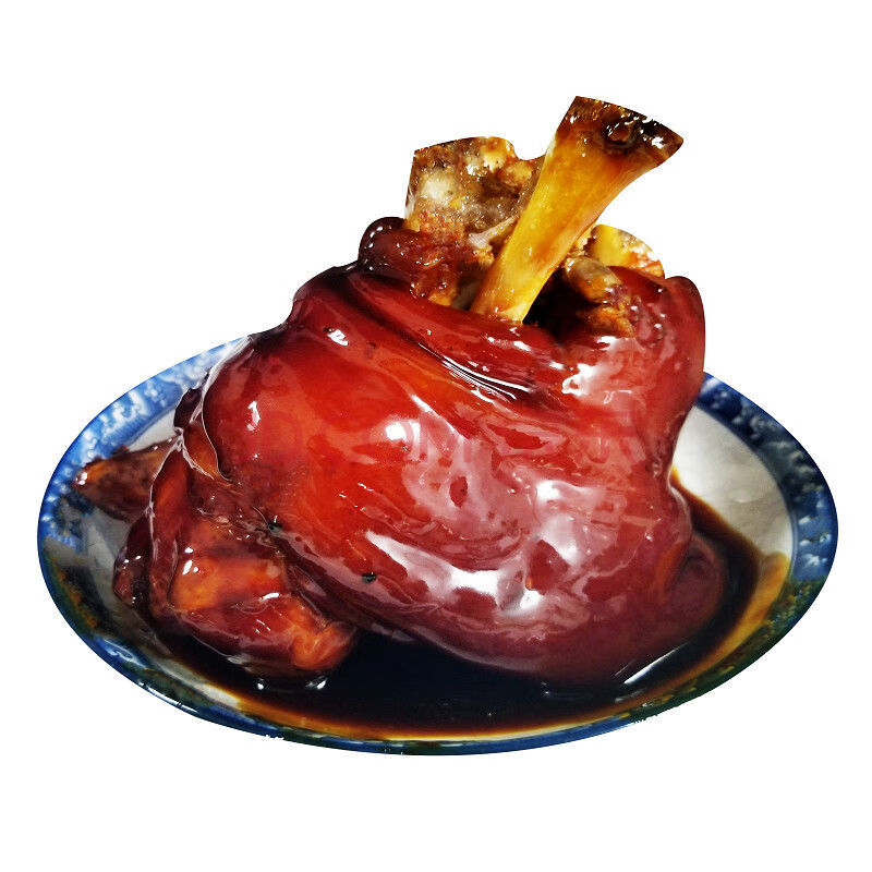 周庄得鲜楼万三蹄猪蹄东坡肘子猪蹄肉食熟食酱肘子800克即食不甜