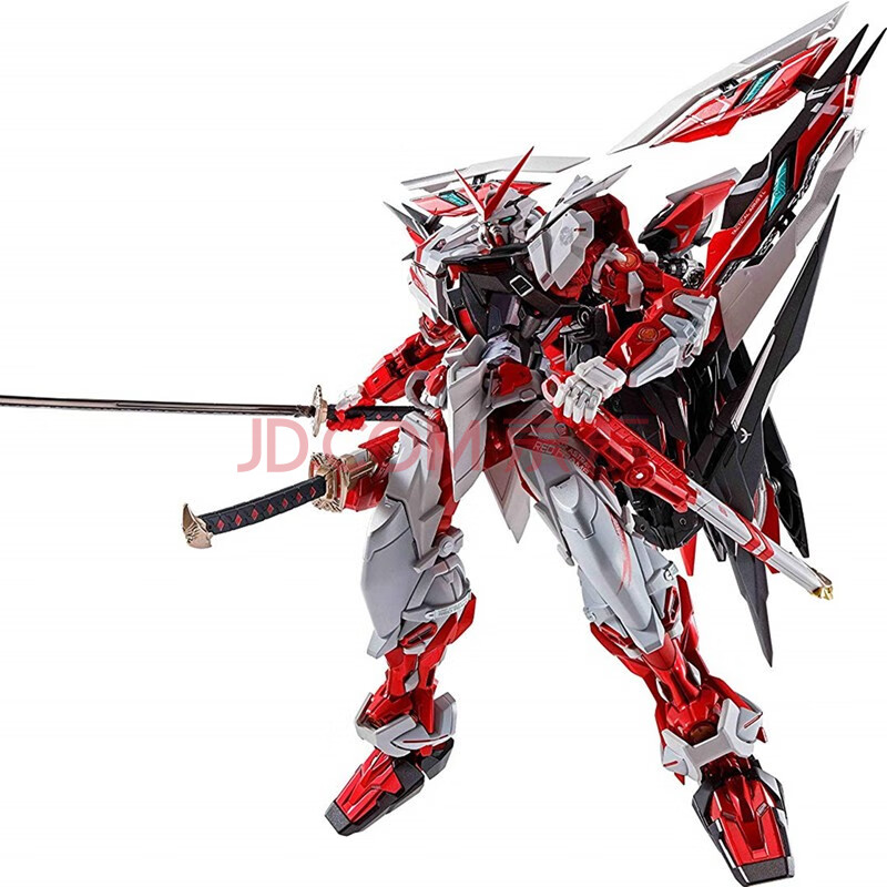 万代(bandai) mb超合金 高达 手办模型玩具 18cm mb 红异端改强袭型